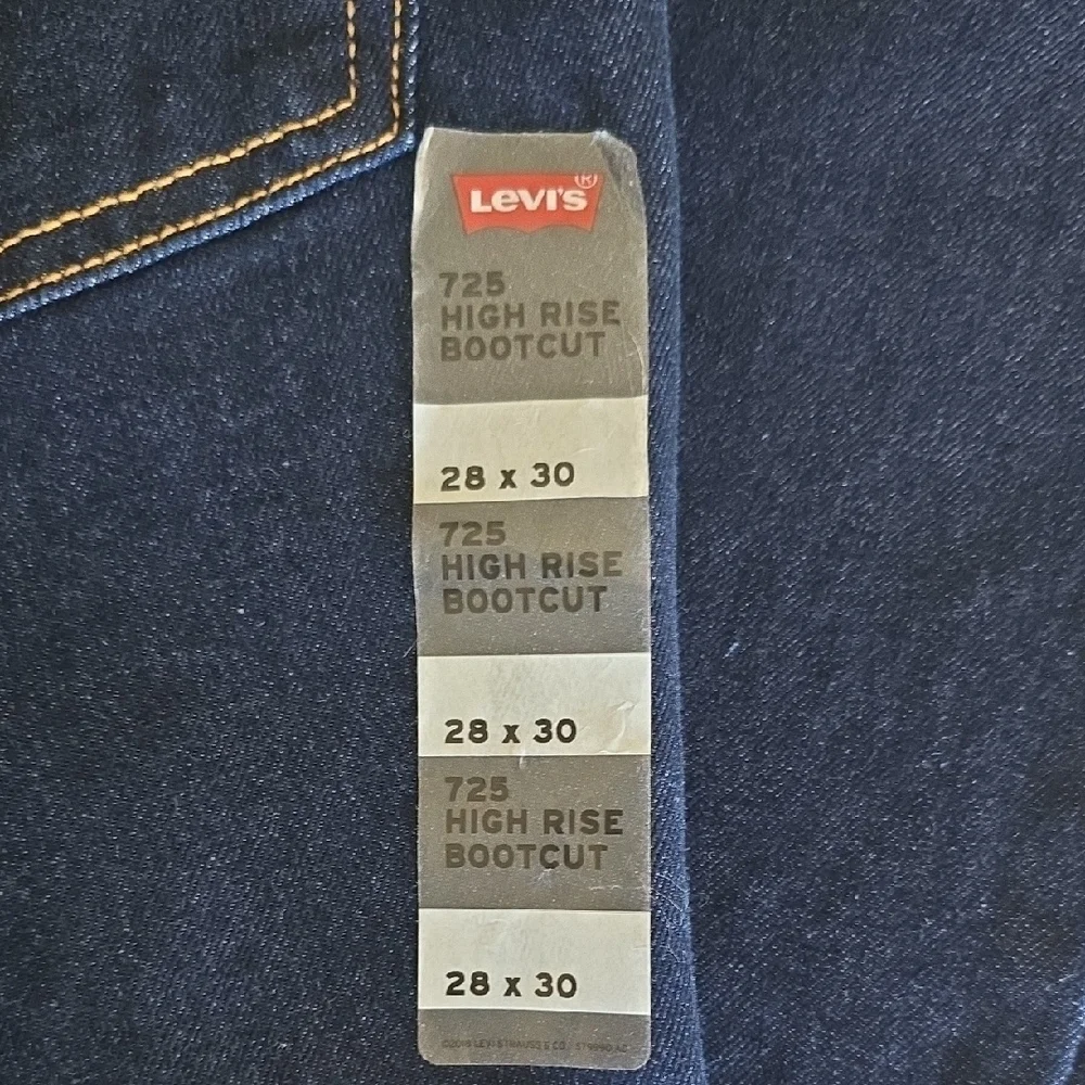 Levi's Dark Blue Women's Bootcut Jeans - Picture 3 of 9